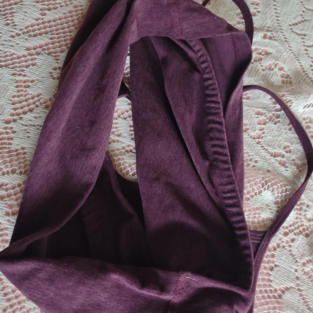 Beyond Yoga Spacedye Eggplant Tank - Picture 4 of 5